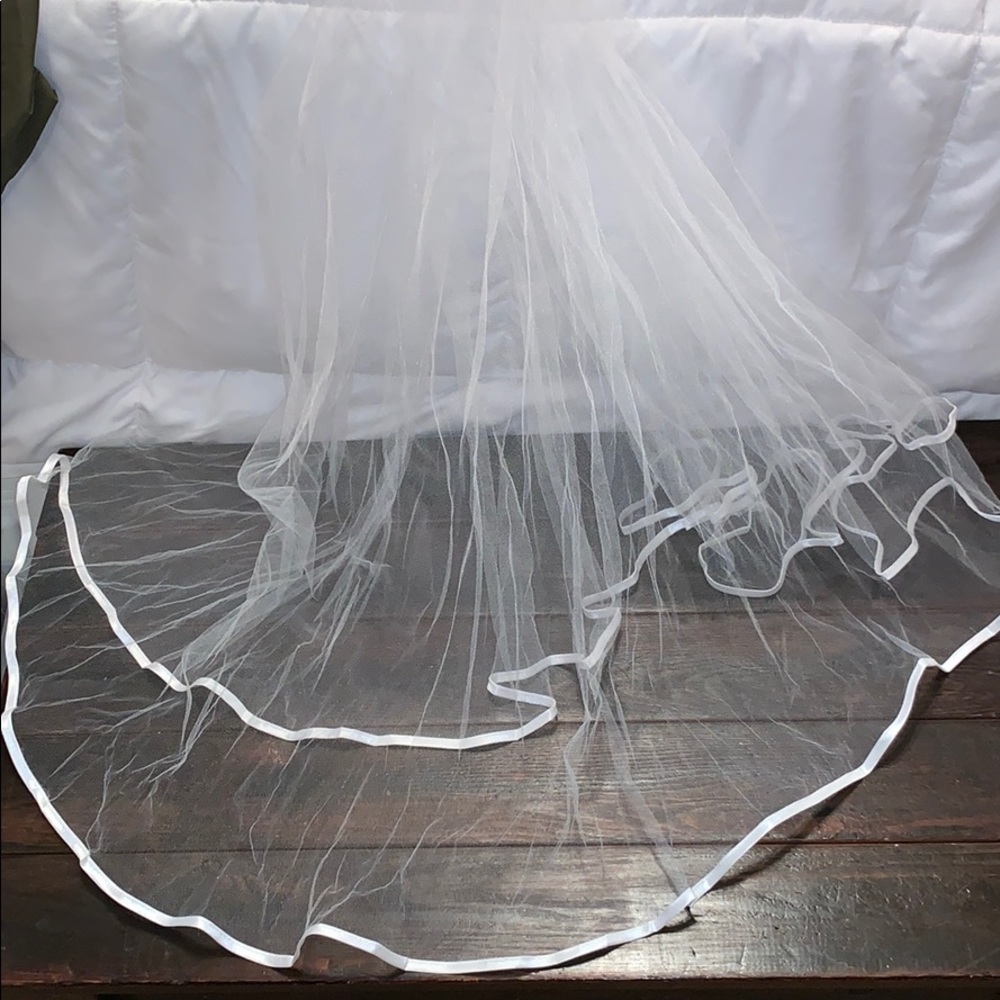 Two tier Wedding veil